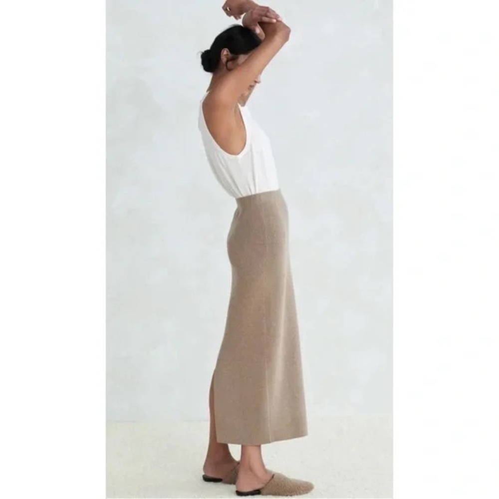 Jenni Kayne Ludlow Knit Cashmere Blend Skirt
